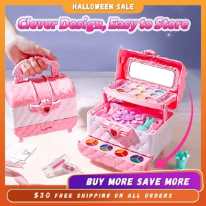 Kids Multi-Layer Foldable Makeup Set