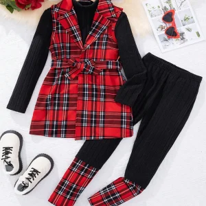 Three Piece Set For Winter Girls