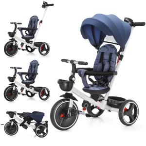 6-in-1 Folding Baby Tricycle
